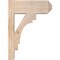 Ekena Millwork Merced Craftsman Smooth Outlooker, Douglas Fir, 5 1/2"W x 12"D x 16"H OUT06X12X16MRC04SDF - alternate 4